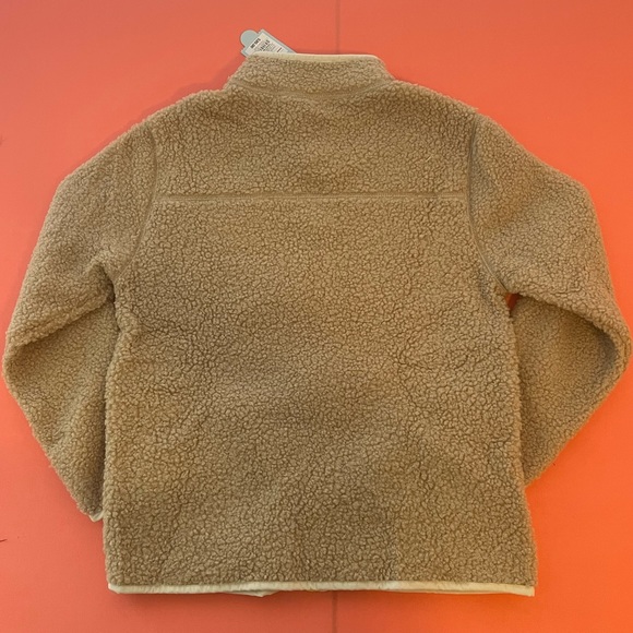 Cat & Jack girls medium zip up, pocketed Sherpa Jacket. NWT.  Girls size medium. - Picture 5 of 7